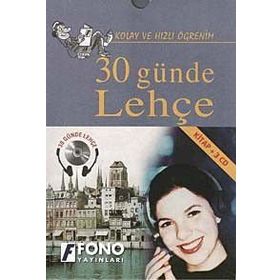 30 GÜNDE LEHÇE (KITAP+3 CD) - KOMISYON