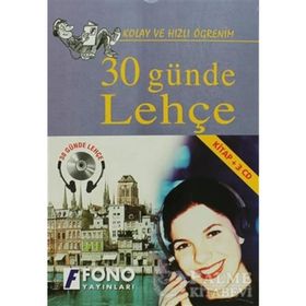 30 GÜNDE LEHÇE (KITAP+3 CD) - KOMISYON