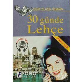 30 GÜNDE LEHÇE (KITAP+3 CD) - KOMISYON