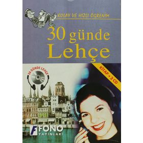 30 GÜNDE LEHÇE (KITAP+3 CD) - KOMISYON