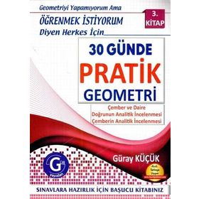 30 Günde Pratik Geometri 3. Kitap Gür Yayınları