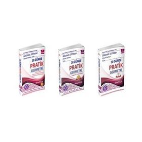 30 Günde Pratik Geometri Seti Gür Yayınları -3 Kitap