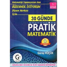30 Günde Pratik Matematik 1. Kitap Gür Yayınları