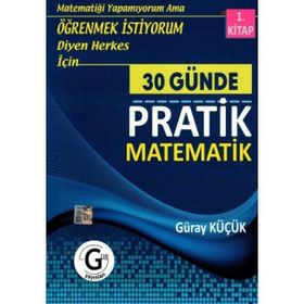 30 Günde Pratik Matematik 1. Kitap Gür Yayınları