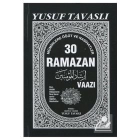 30 Ramazan Vaazı (B09) - Yusuf Tavaslı