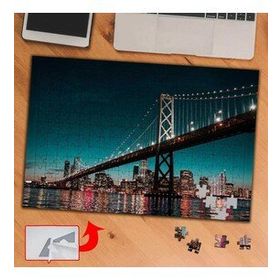 301 Deniz Şehir Köprüsü Akşam 240 Parça Puzzle Yapboz Tablo