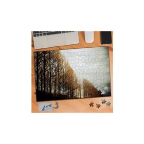 301 Sıra Ağaçlar Doğa Manzarası 240 Parça Puzzle Yapboz Tablo
