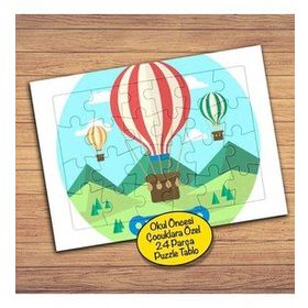 301PZ Hava Balonu Gezisi Çocuklara Özel Puzzle Yapboz Tablo