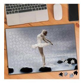 3055155 Akarsu Üstünde Balerin 240 Parça Puzzle Yapboz
