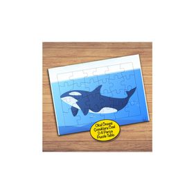 305PZ Denizdeki Köpek Balığı Çocuklara Özel Puzzle Yapboz Tablo