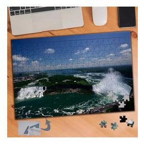 306 Kayalıklara Çarpan Hırçın Dalgalar 240 Parça Puzzle Yapboz Tablo