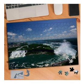 306 Kayalıklara Çarpan Hırçın Dalgalar 240 Parça Puzzle Yapboz Tablo