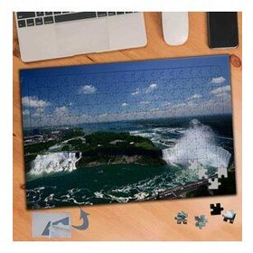306 Kayalıklara Çarpan Hırçın Dalgalar 240 Parça Puzzle Yapboz Tablo