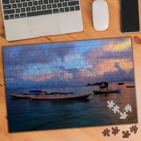 306 Sandallar Okyanus 240 Parça Puzzle Yapboz