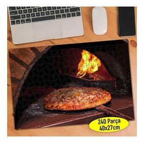 30602174 Taş Fırında Pizza Fast Food 240 Parça Puzzle Yapboz