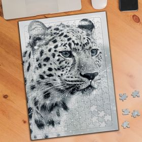 3065479 Kar Altındaki Kaplan 240 Parça Puzzle Yapboz