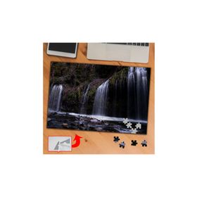 307A Dağdan Akan Şelale Taşlı Göl 240 Parça Puzzle Yapboz Tablo