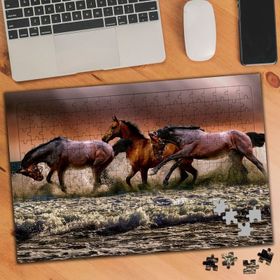 3099035 Denizde Koşan Atlar 240 Parça Puzzle Yapboz