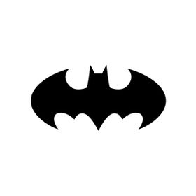 30x15 cm Batman Amblem Araba Laptop Duvar Folyo Sticker