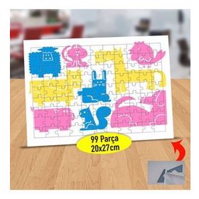 310 Renkli Dinazor Ve Arkadaşları 99 Parça Puzzle Yapboz Tablo