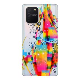 314 Samsung Galaxy S10 Lite SM-G770F Karışık Ren Baskılı Silikon Kılıf