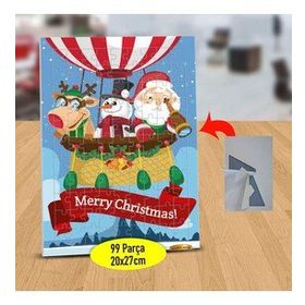 3148 Merry Christmas Noel Baba 99 Parça Puzzle Yapboz Tablo
