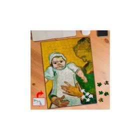 315 Madam Roulin Ve Bebeği Van Gogh 240 Parça Puzzle Yapboz Tablo