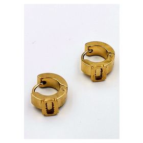 316 L Çelik Gold Renk Unisex Figürlü Küpe