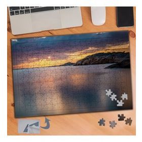 318 Akşam Üstü Deniz Manzarası 240 Parça Puzzle Yapboz Tablo