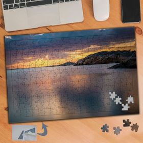 318 Akşam Üstü Deniz Manzarası 240 Parça Puzzle Yapboz Tablo