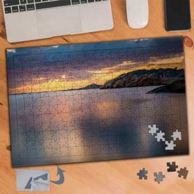 318 Akşam Üstü Deniz Manzarası 240 Parça Puzzle Yapboz Tablo