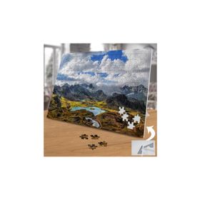 3191091 Bulutlu Hava Dağlar Vadi 240 Parça Puzzle Yapboz