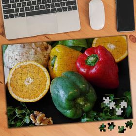 3212137 Sebze Meyve Masası 240 Parça Puzzle Yapboz