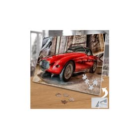3216549 Kırmızı Araba Retro 240 Parça Puzzle Yapboz