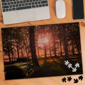 3220 Eski Zamanlar Retro Araba Güneş Işığı 240 Parça Puzzle Yapboz