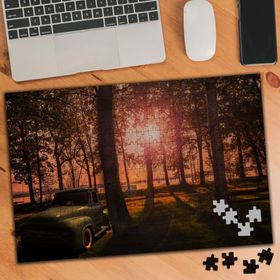 3220 Eski Zamanlar Retro Araba Güneş Işığı 240 Parça Puzzle Yapboz