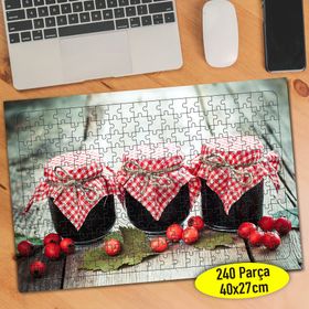 323581016 Reçel Kavanozları 240 Parça Puzzle Yapboz