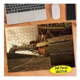 325617122 Dev İş Makineleri 240 Parça Puzzle Yapboz
