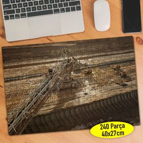 325617131 Dev İş Makineleri 240 Parça Puzzle Yapboz