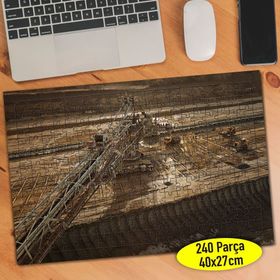 325617131 Dev İş Makineleri 240 Parça Puzzle Yapboz