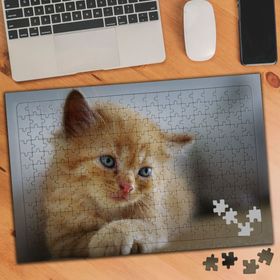 3266673 Turunçgil Çilli Kedi 240 Parça Puzzle Yapboz