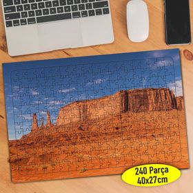 3295 Arizona Monument Valley Manzara 240 Parça Puzzle Yapboz
