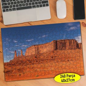 3295 Arizona Monument Valley Manzara 240 Parça Puzzle Yapboz