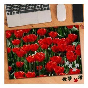 3301943 Kırmızı Laleler 240 Parça Puzzle Yapboz