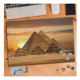 333 Gün Batımında Piramit 240 Parça Puzzle Yapboz Tablo