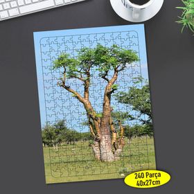 33329925 Doğadaki İri Gövdeli Ağaç 240 Parça Puzzle Yapboz