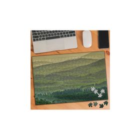 3364498 Yeşil Dağ Ova 240 Parça Puzzle Yapboz