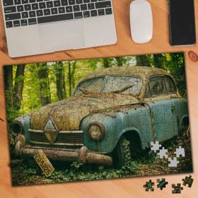 3368094 Terkedilmiş Eski Araba 240 Parça Puzzle Yapboz