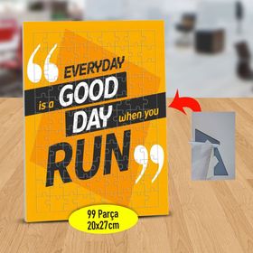 33872 Everyday Is A Good Yazılı 99 Parça Puzzle Yapboz Tablo