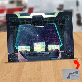 33951 Uzay Mekiğinden Uzay Boşluğu 99 Parça Puzzle Yapboz Tablo